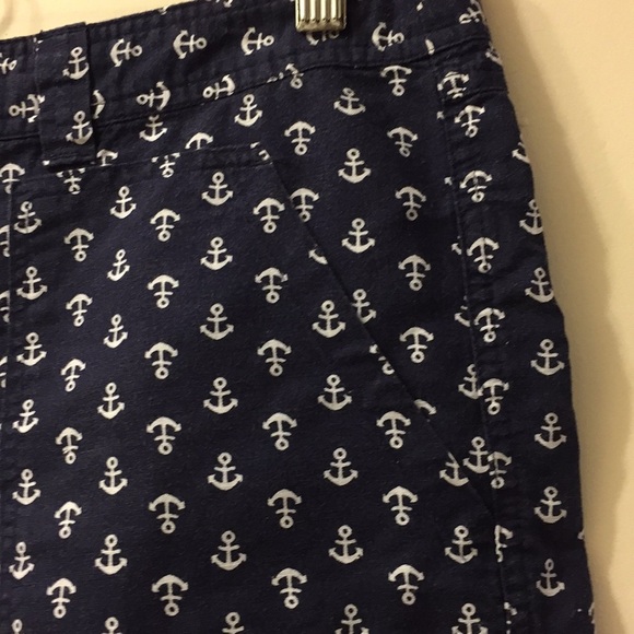 GAP Navy Cotton Shorts Size 10 - Picture 2 of 5